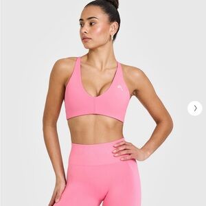 Oner Active Pink Sports Bra Micro Bralette L UK